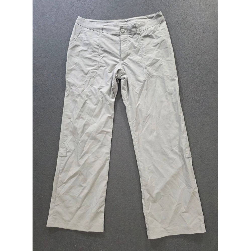 Patagonia Women's Size 10 Tan Nylon Blend Roll Up Hiking Pants A011435
